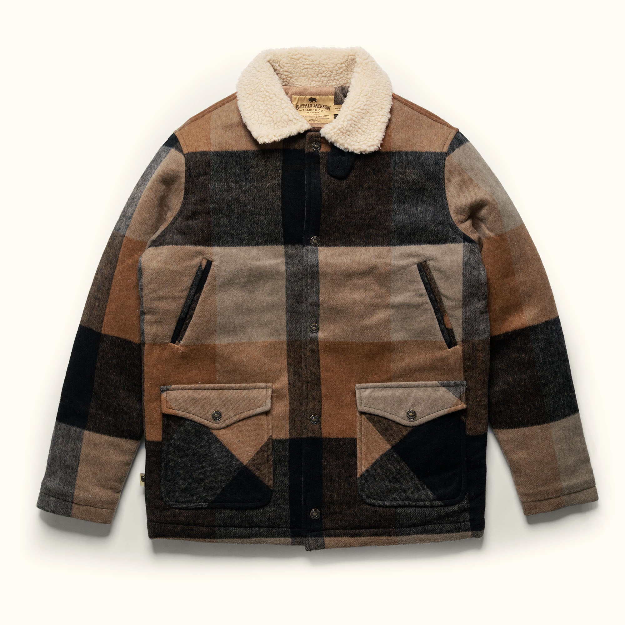 Ellis Wool Jacket | Desert Valley Plaid hover